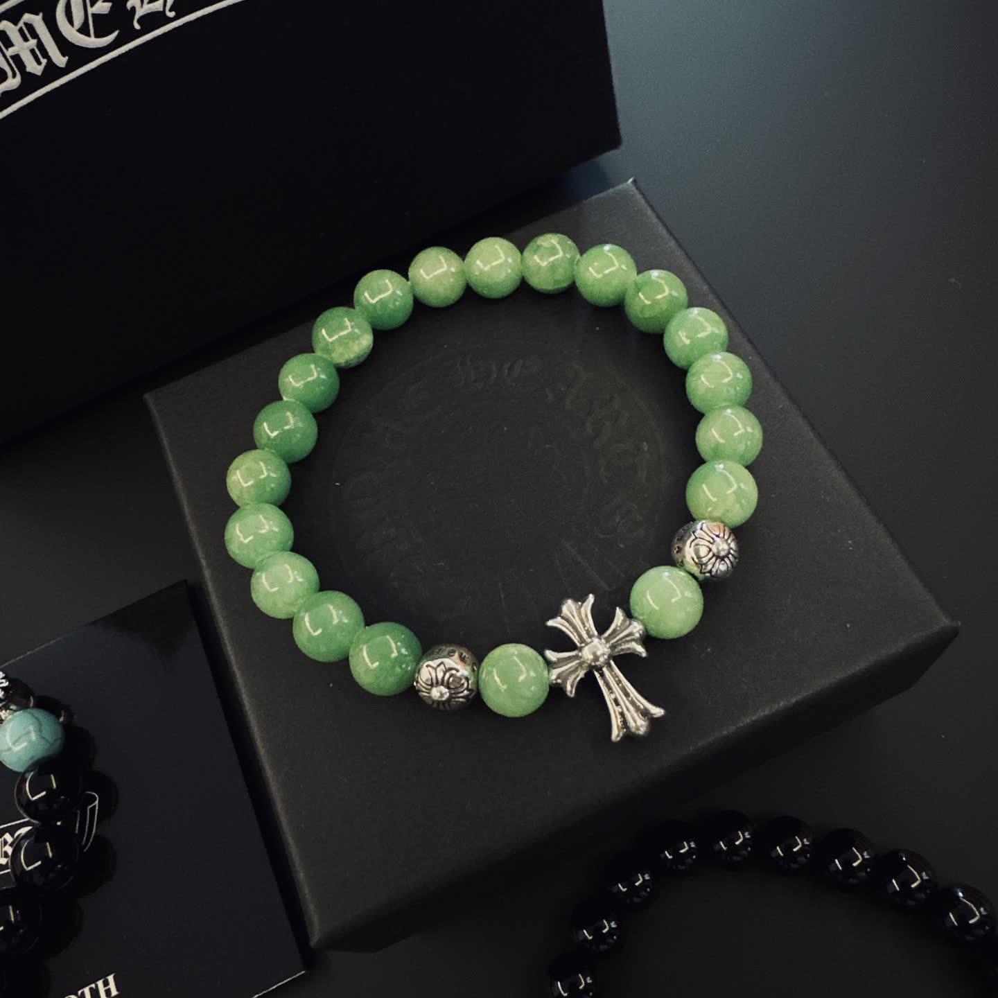 Chrome Hearts Beaded Bracelet Set